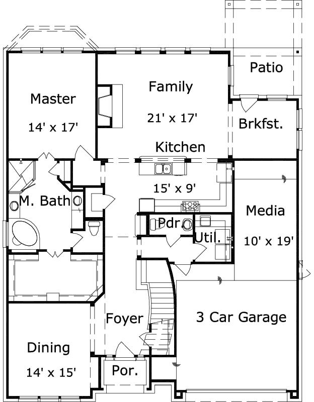 Main Floor Plan: 19-1782