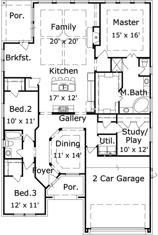 Main Floor Plan: 19-1783