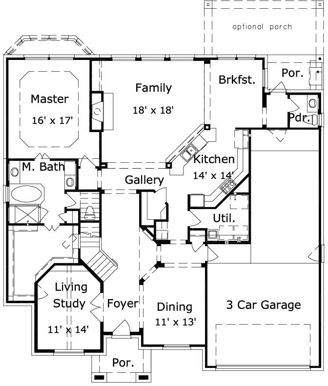 Main Floor Plan: 19-1784