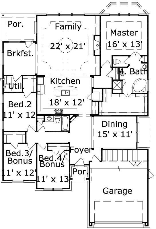Main Floor Plan: 19-1785