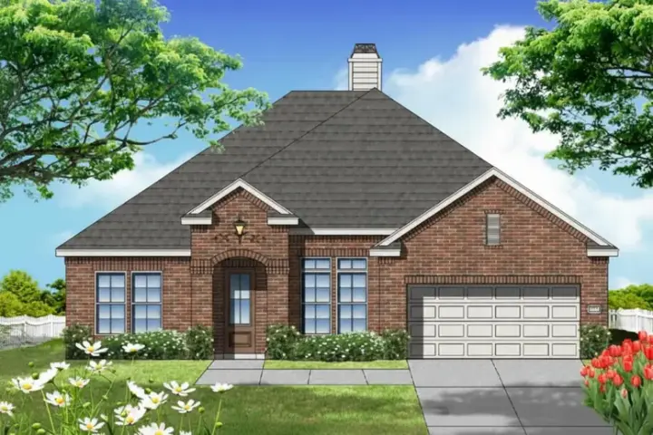 Traditional house plans 19-1788 - front exterior, 2,758 sq ft, 4 bed, 3 bath house plans | Monster House Plans