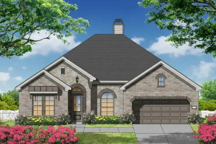 Traditional house plans 19-1789 - front exterior, 2,758 sq ft, 4 bed, 3 bath house plans | Monster House Plans