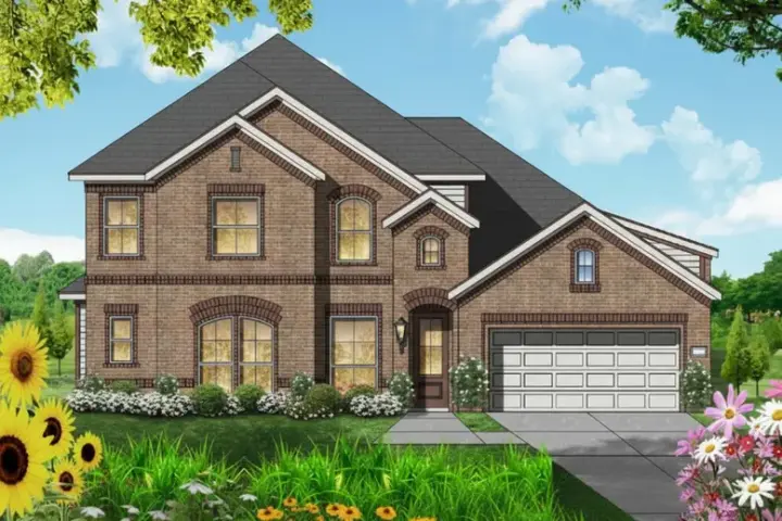 Traditional house plans 19-1791 - front exterior, 2,802 sq ft, 5 bed, 3 bath house plans | Monster House Plans