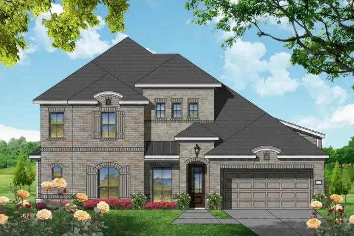 European house plans 19-1792 - front exterior, 2,802 sq ft, 5 bed, 3 bath house plans | Monster House Plans