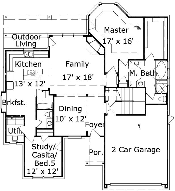 Main Floor Plan: 19-1793
