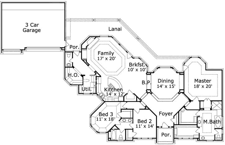 Main Floor Plan: 19-1798