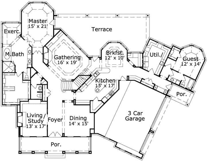 Main Floor Plan: 19-1799