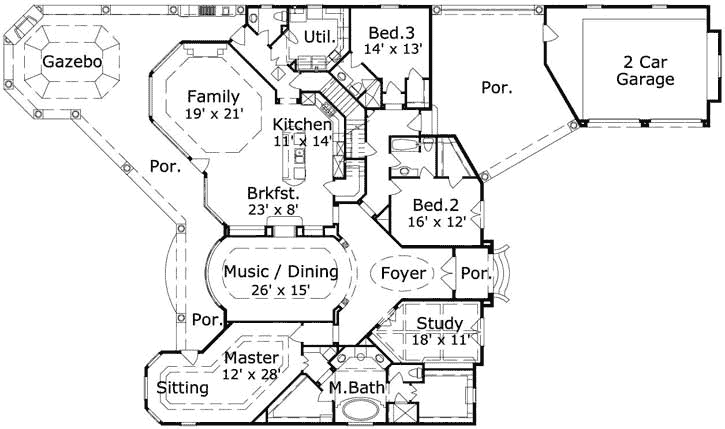 Main Floor Plan: 19-1801