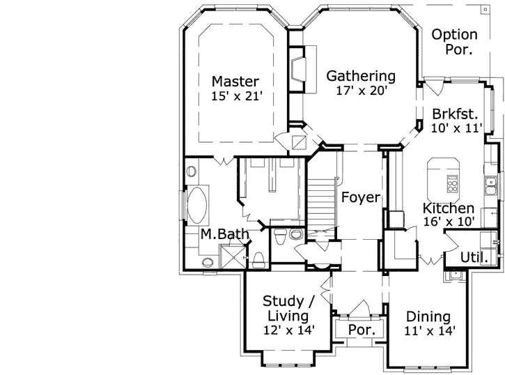 Main Floor Plan: 19-1804
