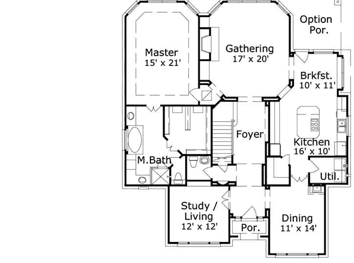 Main Floor Plan: 19-1805