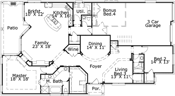 Main Floor Plan: 19-1806