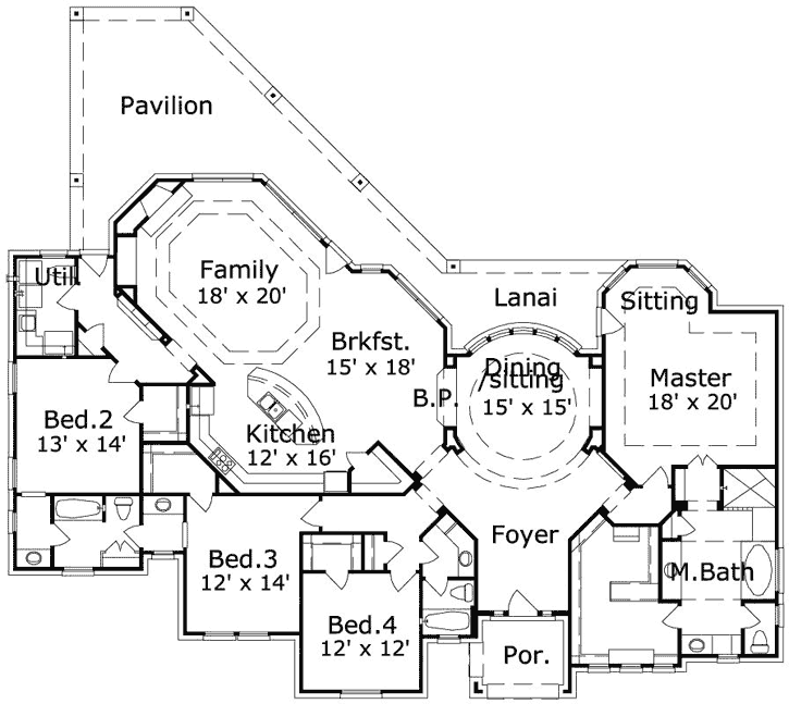 Main Floor Plan: 19-1808