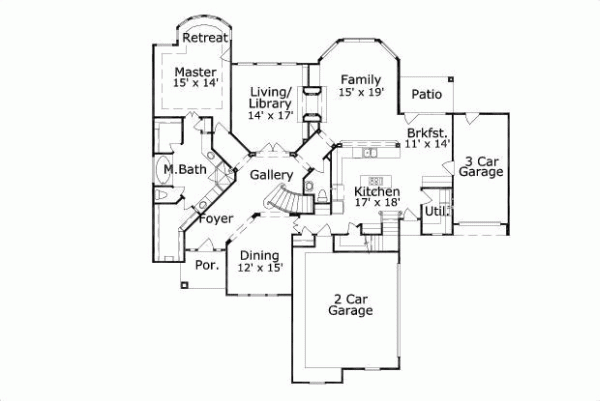 Main Floor Plan: 19-181