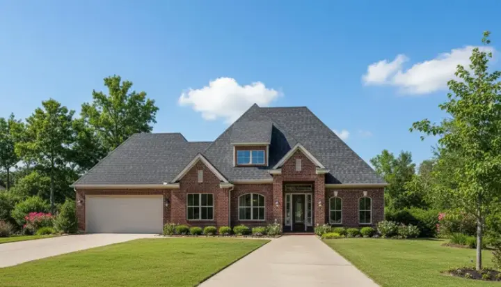 Traditional house plans 19-1810 - front exterior, 2,863 sq ft, 5 bed, 4 bath house plans | Monster House Plans