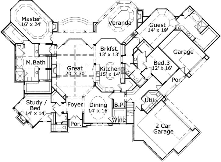 Main Floor Plan: 19-1812