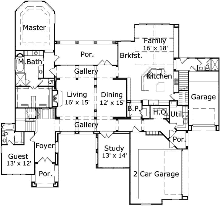 Main Floor Plan: 19-1818