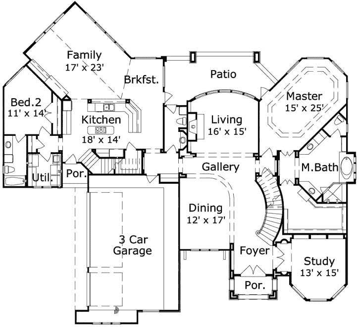 Main Floor Plan: 19-1819