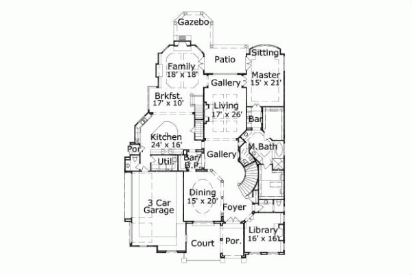 Main Floor Plan: 19-182