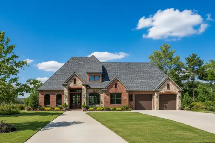 Traditional house plans 19-1820 - front exterior, 3,120 sq ft, 4 bed, 3 bath house plans | Monster House Plans