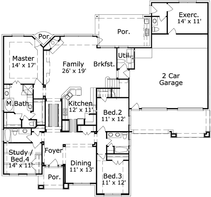 Main Floor Plan: 19-1820