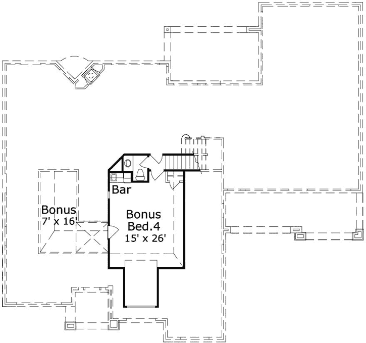 Upper/Second Floor Plan: 19-1820