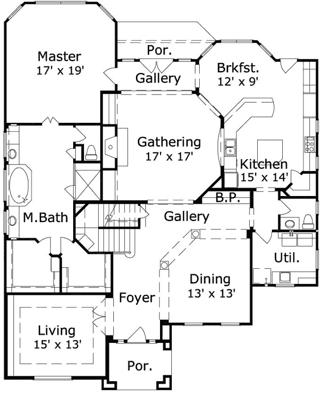 Main Floor Plan: 19-1821