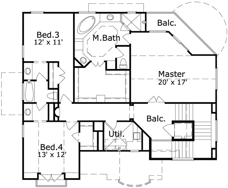 Third Floor Plan:19-1824