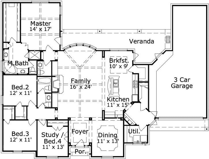 Main Floor Plan: 19-1826