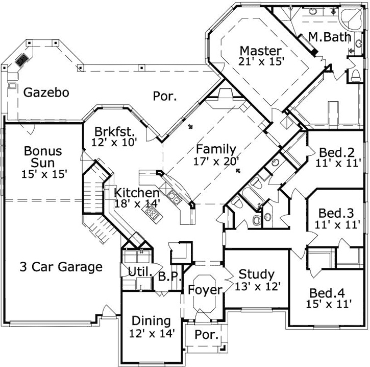 Main Floor Plan: 19-1827