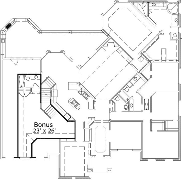 Upper/Second Floor Plan: 19-1827