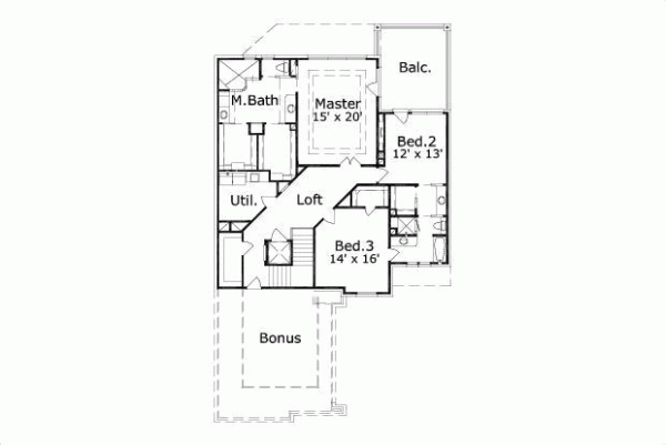 Upper/Second Floor Plan: 19-183