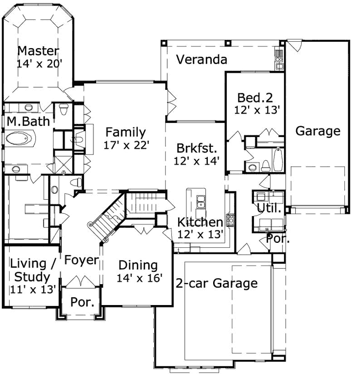 Main Floor Plan: 19-1831