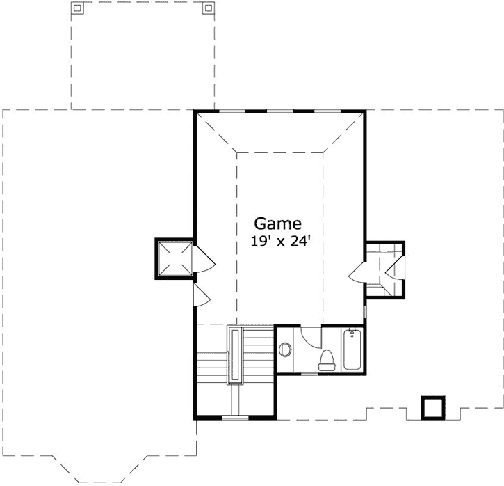 Upper/Second Floor Plan 19-1832