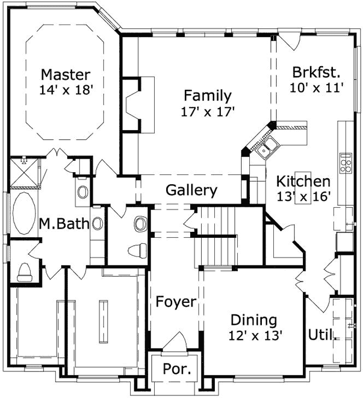Main Floor Plan: 19-1833