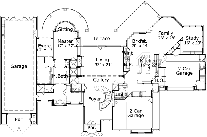 Main Floor Plan: 19-1837