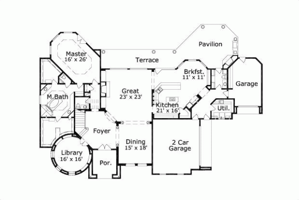 Main Floor Plan: 19-184