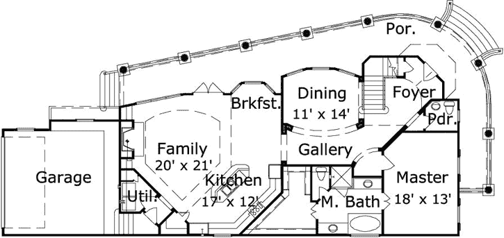 Main Floor Plan: 19-1843