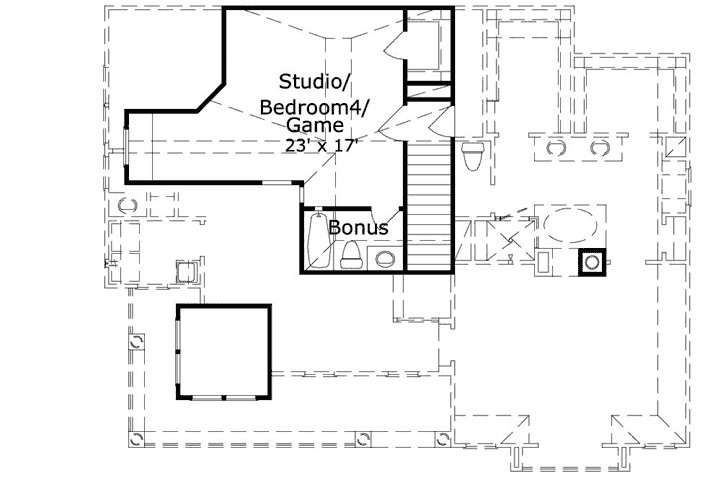 Upper/Second Floor Plan 19-1844