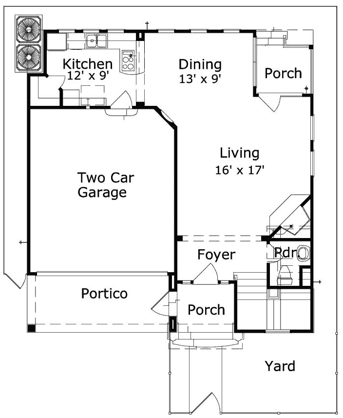 Main Floor Plan: 19-1845