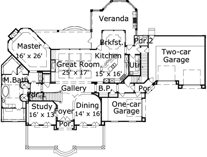 Main Floor Plan: 19-1846