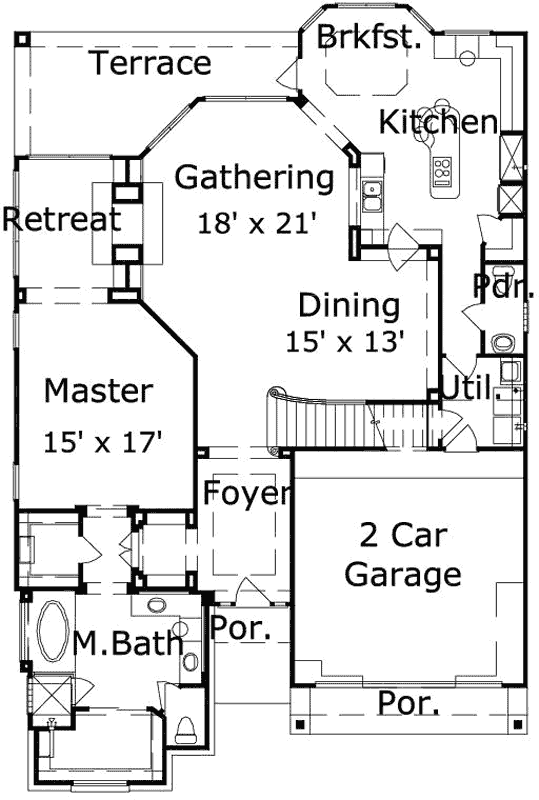 Main Floor Plan: 19-1847