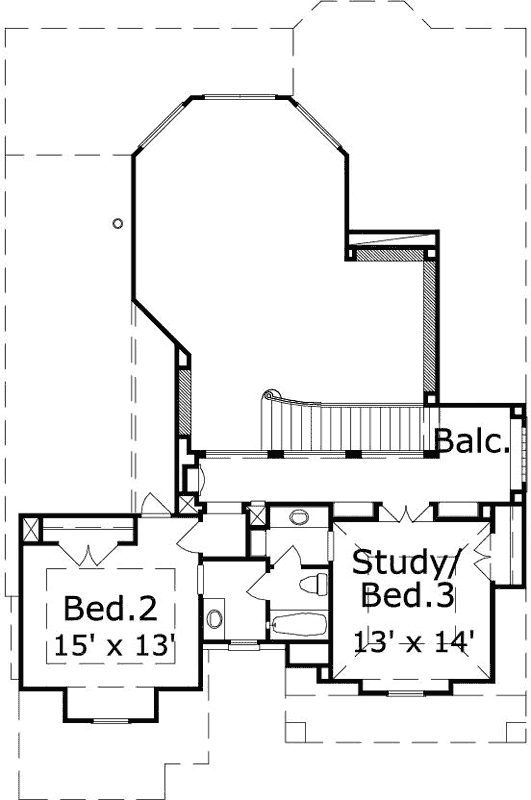 Upper/Second Floor Plan:19-1847