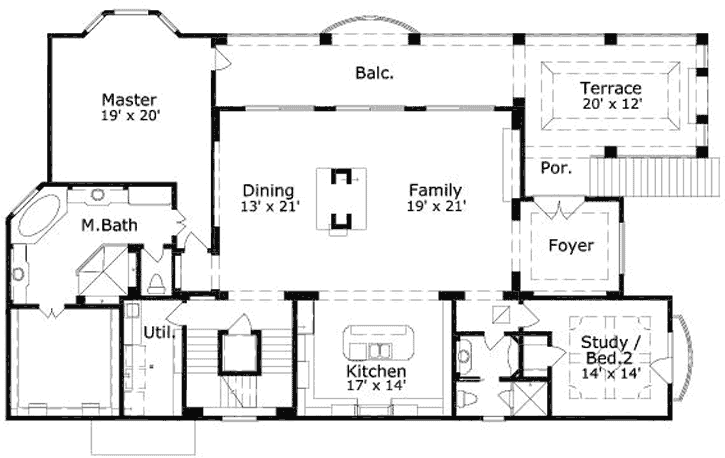 Upper/Second Floor Plan:19-1848