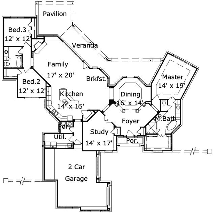 Main Floor Plan: 19-1850