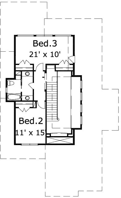 Upper/Second Floor Plan: 19-1851