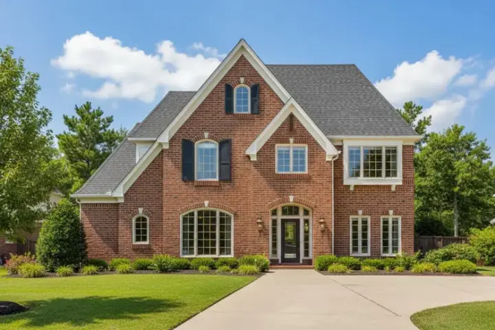 Traditional house plans 19-1854 - front exterior, 3,422 sq ft, 4 bed, 3 bath house plans | Monster House Plans