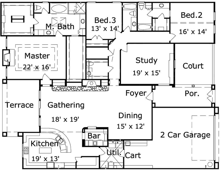 Main Floor Plan: 19-1856