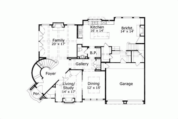 Main Floor Plan: 19-186