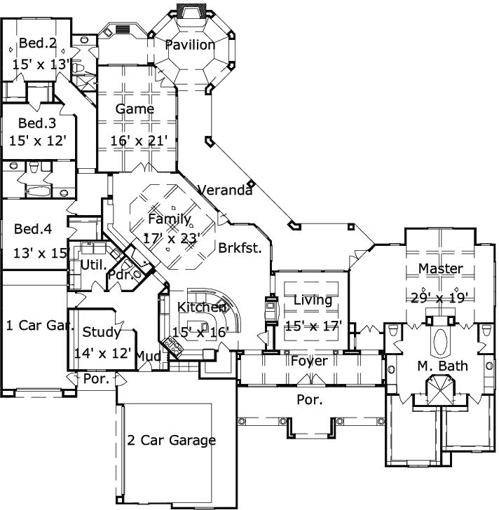 Main Floor Plan: 19-1865