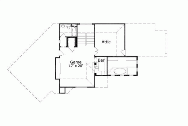 Upper/Second Floor Plan 19-187
